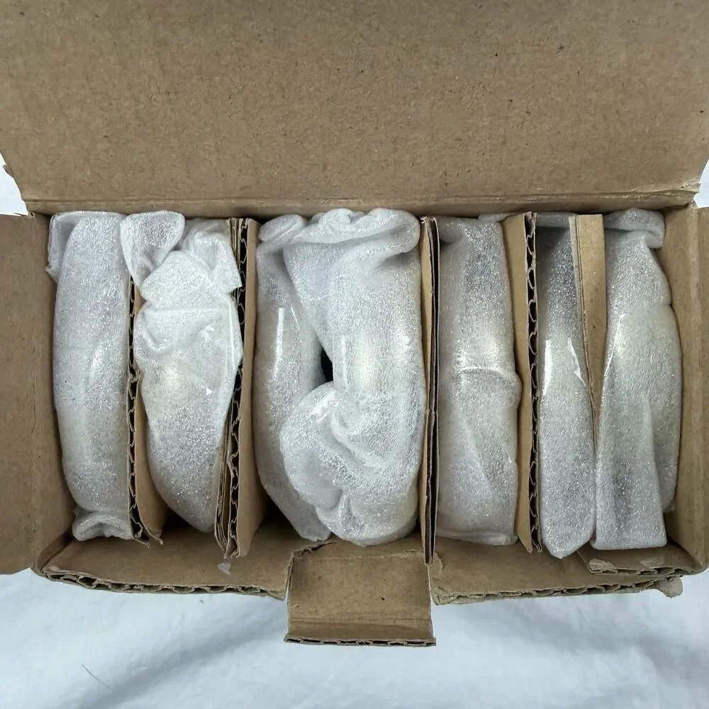 NEW Set of 7 Restoration Hardware Estate Clip Rings Large 1 3/4